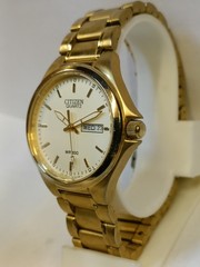VINTAGE CITIZEN QUARTZ CREAM DIAL JAPAN MEN’S WORKING CONDITION