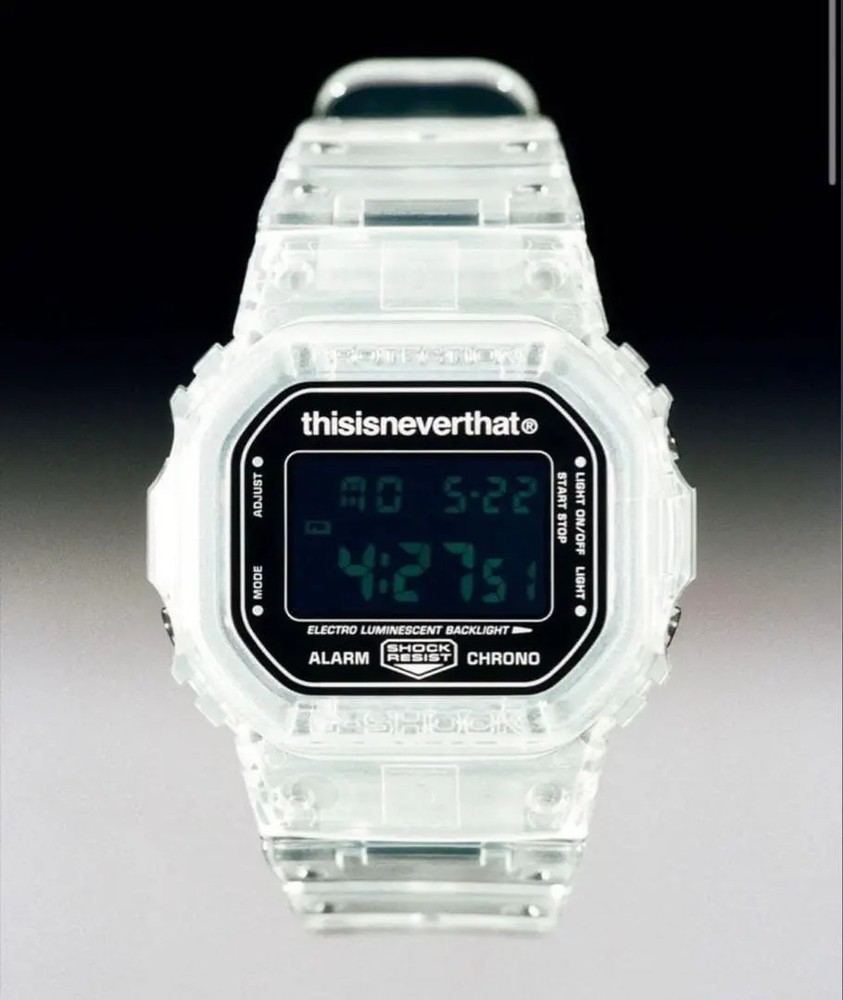 G-SHOCK thisisneverthat collaboration model DW-5600TNT-7JR Used