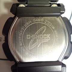 Casio G-Shock DW-9050 Watch Men 44mm Digital Black Red Bezel 2163 New Battery