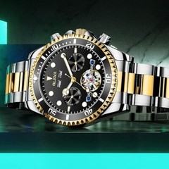 Automatic Mechanical Waterproof OLEVS Luxury Watch Men’s Men Date Strap