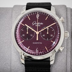 Glashütte Original Sixties Chronograph Annual Edition Purple 1-39-34-08-22-04