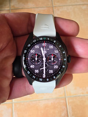 TAG Heuer SBR8080.EB0284 Calibre E4 Connected Golf Watch Black White Rubber 42mm
