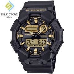 CASIO G-SHOCK GA-010GB-1A9JF Black and Gold Series Analog Digital Watch 51.9mm