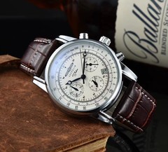 ZEPPELIN Quartz Leather Band Fashion Casual Wristwatch