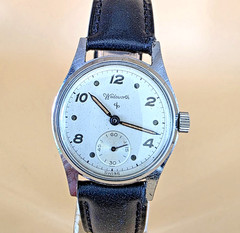 Vintage WADSWORTH Rare 3072 Manual Wind Swiss Watch 31mm Serviced Men’s