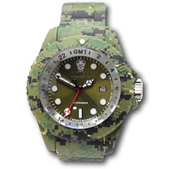 Invicta Hydromax Dark Green Camo Hydroplated Men’s 52mm Swiss Quartz Watch 45939