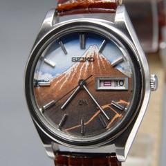 CLA’d [N MINT] Vintage SEIKO Lord Matic 5606-7071 36mm LM UKIYOE AT Men’s Watch