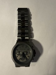 MICHAEL KORS MK-8205 Gray Dial CHRONOGRAPH DATE S/S 10 Atm QUARTZ MEN’S WATCH