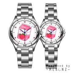 Strawberry Milk Watch | Japanese Kawaii Anime Watch | Aesthetic Japanese Milk
