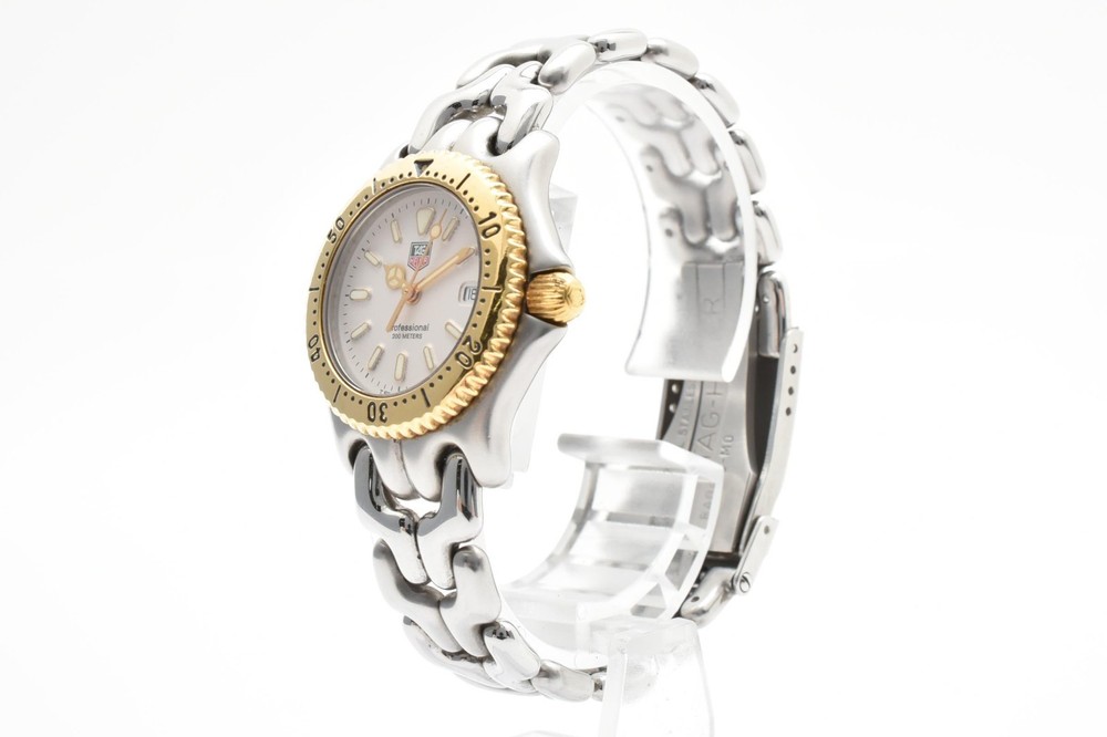 Vintage [NEAR MINT] TAG HEUER S95.815 S/el White Dail 28mm Quartz Women’s Watch