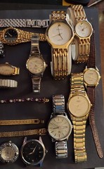 Vintage Watch Lot for Repair-Benrus 3061 DR2L6,Bulova Berkshire L0,bourbon 23rd