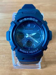 CASIO G-SHOCK AWG-M100B-1AER Radio-Controlled Solar Watch From Japan