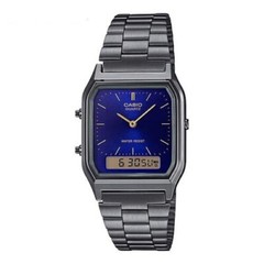 CASIO AQ-230GG-2A Stainless Steel Quartz Metal Wrist Digital Unisex Watch