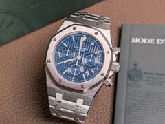 Audemars Piguet Royal Oak 25860ST Watch Chrono Kasparov Blue Dial Box AP Service