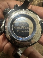 Invicta Reserve Venom Model 18881 Chronograph Watch Chrono Diver Band 53mm Swiss