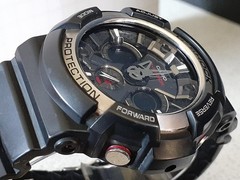[Battery replaced] G-SHOCK GA-200 Metal Bezel Analog-Digital t-7