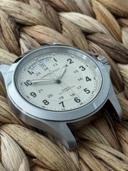 Hamilton Khaki Automatic Men’s Day-Date Beige Dial H64455523