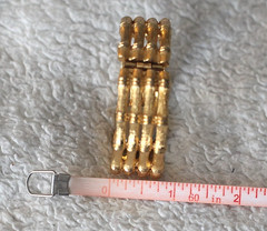 Vintage VANTAGE Hidden Watch Bracelet Women’s Gold Tone Hinged Bangle 70s 80s