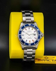 Invicta 49885 Pro Diver Quartz Silver Dial Men’s Watch NEW w tags NWB