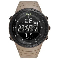 SMAEL Mens Sports Watch Waterproof Quartz Analog Digital Military Wrist Watches