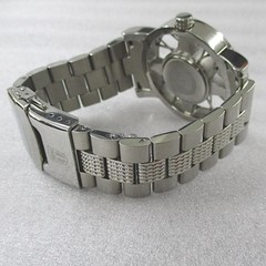 MINI Cooper Stainless Steel Wheel Analog Quartz Watch Battery Replaced Rare