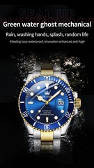 OLEVS 6650 Men Watch Classic Automatic Mechanical Watch Waterproof Luminous