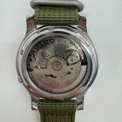 Seiko 5 Automatic SNK805 Green Dial Military Field Watch 7S26-02J0 21 Jewels