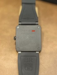 Bell & Ross BR 03-92 Black Ceramic Square 42mm Automatic Date Watch. EXCELLENT!