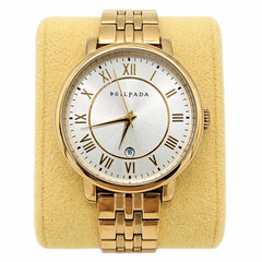 Silpada Watch WomenS Gold Toned Stainless Steel Water Resistant EUC NEW BATTERY