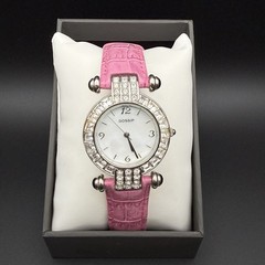 Vintage Gossip Crystal Bezel Quartz Watch Interchangeable Straps Needs Battery