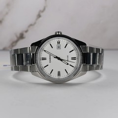 Casio Men’s Vintage White Dial Stainless Steel Quartz Watch MTP-1302PD-7A1VEF