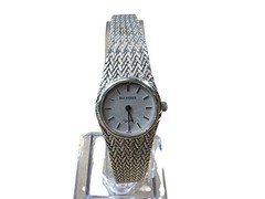 Vintage Bucherer ladies mesh strap watch RUNNING