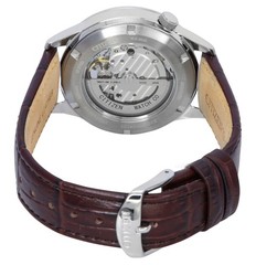 Citizen Calf Leather Strap Ivory Dial Automatic NH9130-17A Men’s Watch