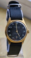 VINTAGE KIENZLE MARKANT ANTIMAGNETIC GERMAN MEN’S WRIST Watch Black Dial