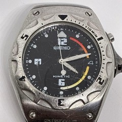 Used Working Seiko Men’s Wristwatch 1997 Model Arctura Kinetic