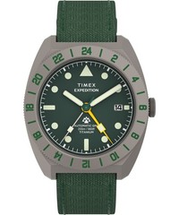 Timex Green Mens Analogue Watch Expedition Pioneer TW2Y63400