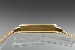 1982 Near MINT SEIKO King twin Quartz 32mm 9443-5020 Gold Dial Men’s Vintage
