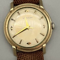 Vintage Wittnauer Coin Edge Bezel 10k Gold Filled