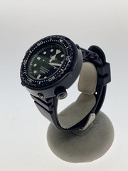 SEIKO Quartz Watch Analog Rubber Black Black 7c46 0ah0 Prospex Marine Master Dat