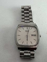 [DDP] Vintage SEIKO 5933-5040 Quartz Watch Working Original Kanji Day Date JDM