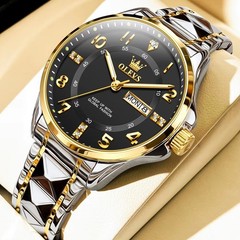 Waterproof Luminous OLEVS Business Men’s Watch Luxury Sports Stainless Strap