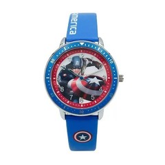 Kids Superhero Watch Spider Hero Hulk PU Leather Strap Boys Wrist Watch