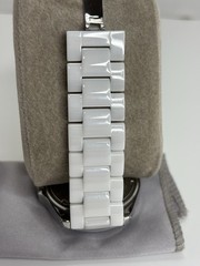 Fossil Riley Women’s Watch Ceramic Bracelet White CE1002 Stainless Steel Works￼