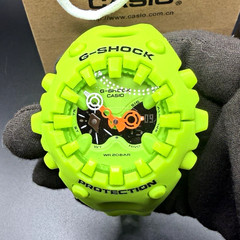 Casio G-SHOCK Analog/Digital Quartz Green Resin Strap 200m 55mm Watch