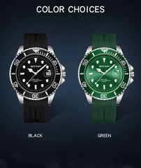 Men Quartz Watch Chic Cushy Watch Top Luminous Pointer Luxury Waterproof S
