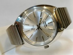 HMT KOHINOOR 17J WINDING SILVER DIAL 0231 INDIA MEN’S WORKING CONDITION