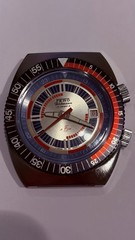 Fero Feldmann vintage Swiss dive watch 17 Jewels 5 ATM for parts or repair