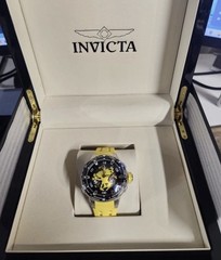 🔥Invicta Objet D Art Aphelior AUTOMATIC 40.2mm Yellow w/box Men’s Watch 70114