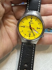 Nice Mans Seiko 21j Automatic Yellow Dial 7S26