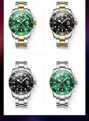 OLEVS 6650 Men Watch Classic Automatic Mechanical Watch Waterproof Luminous